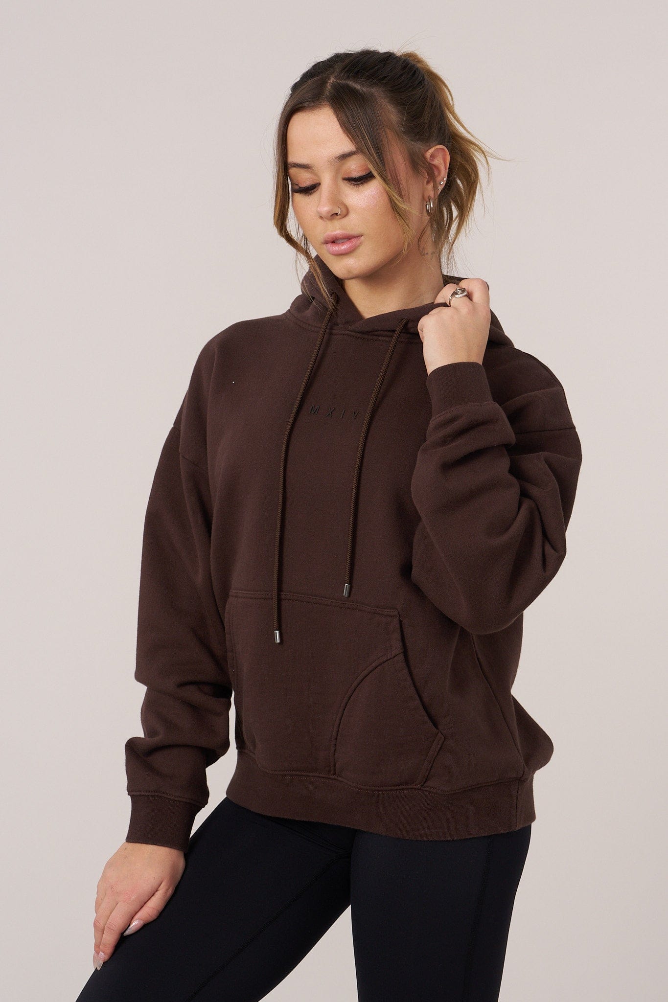 Close-up of hoodie fabric highlighting 100 cotton hoodie texture