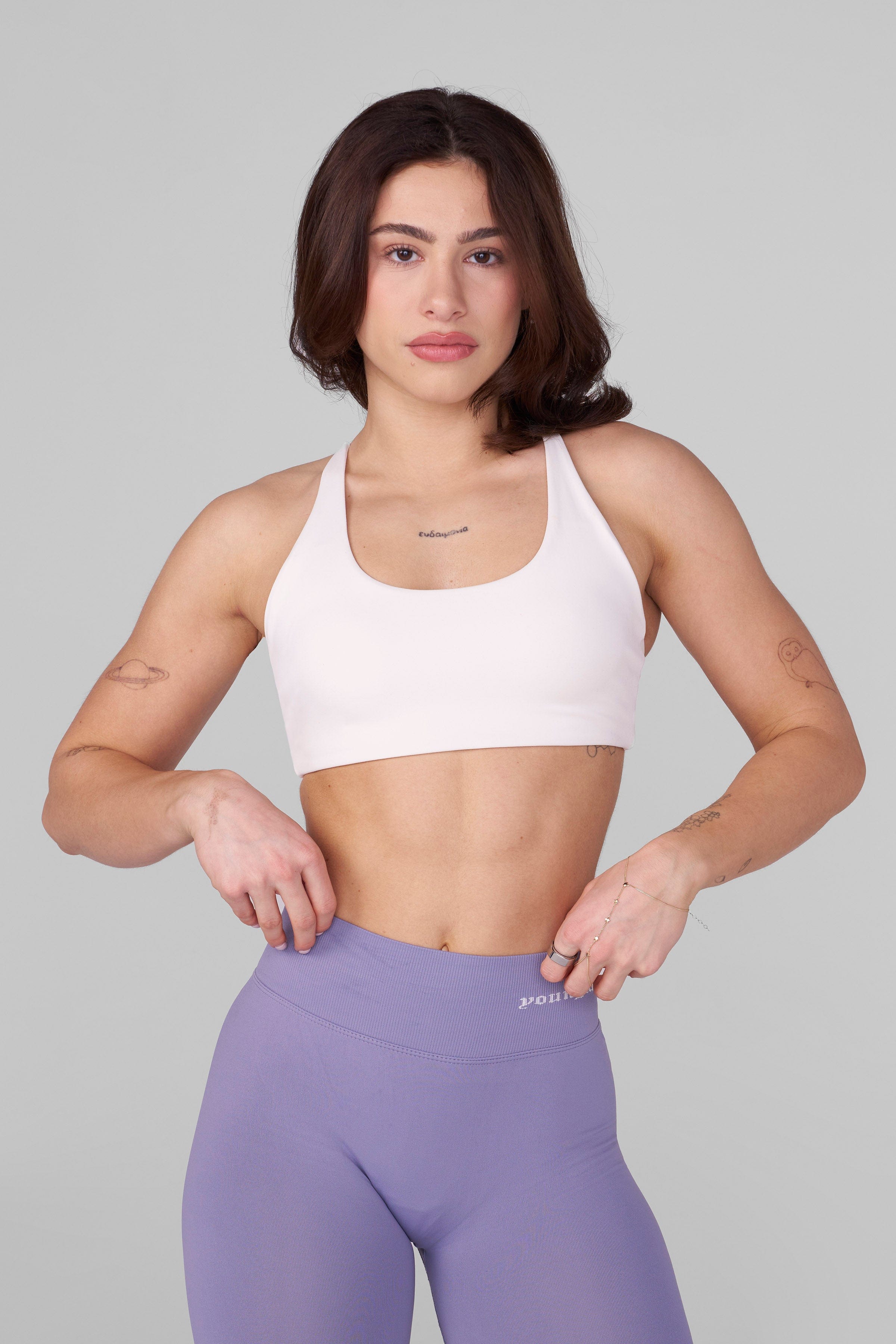 Lift & Support High Impact Sports Bra from the front view.
