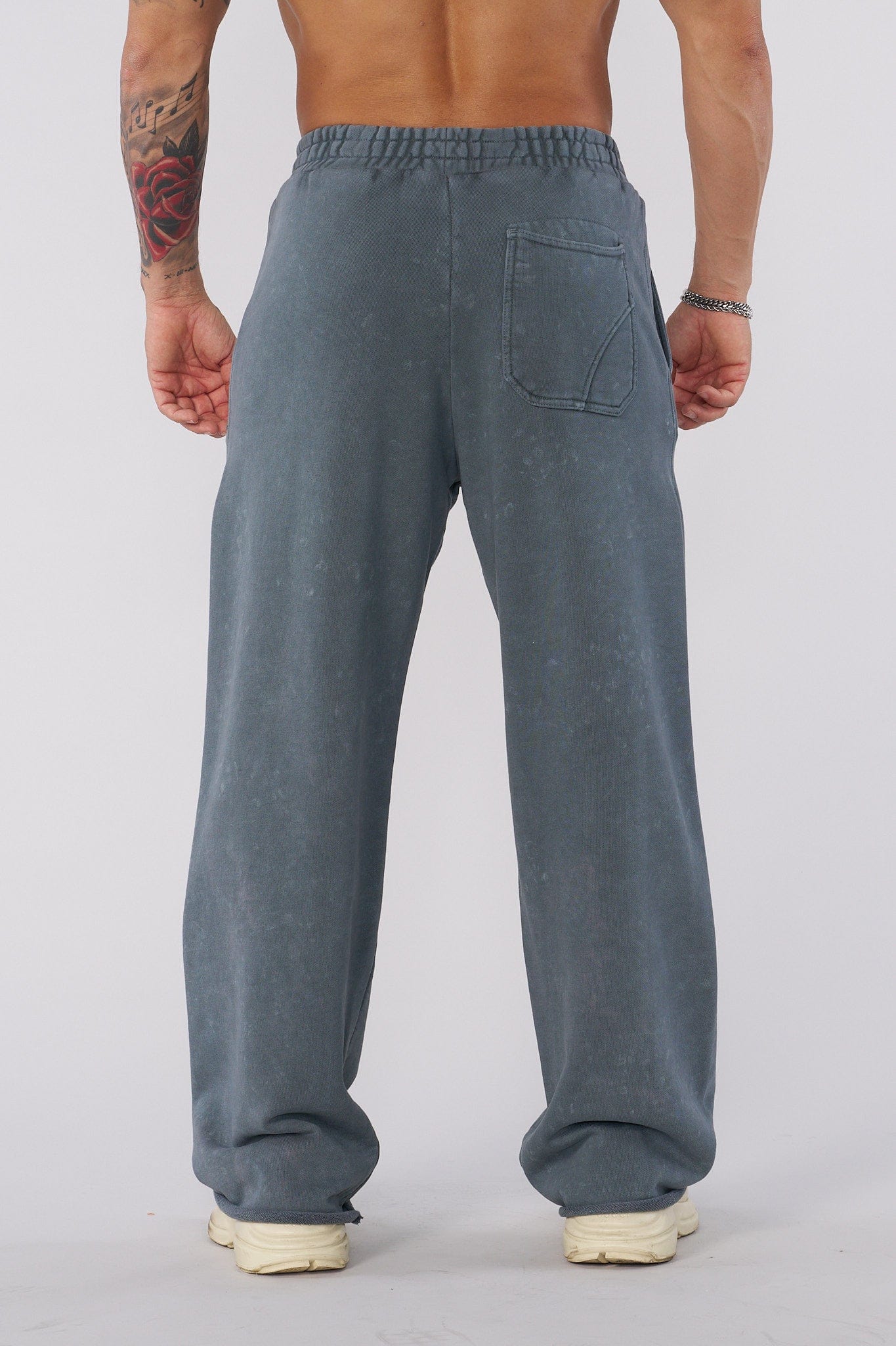 Front view of New Wave Cotton Joggers for ladies, showcasing the relaxed fit.