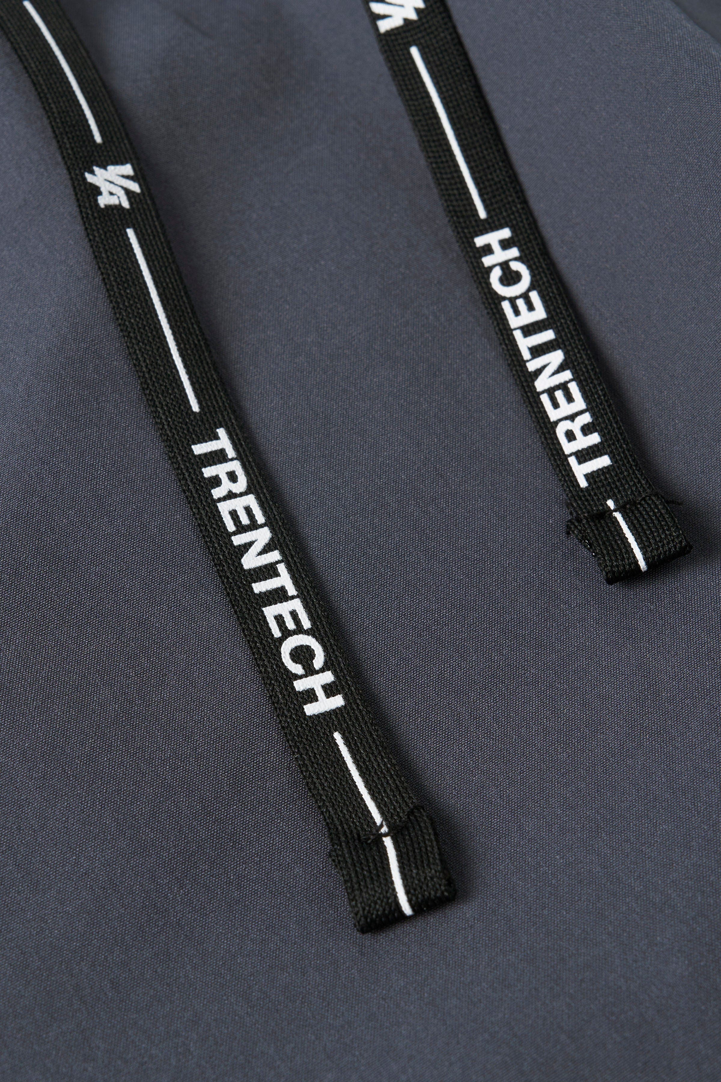 Front view of quad reveal shorts highlighting the fitted design and mesh panel
