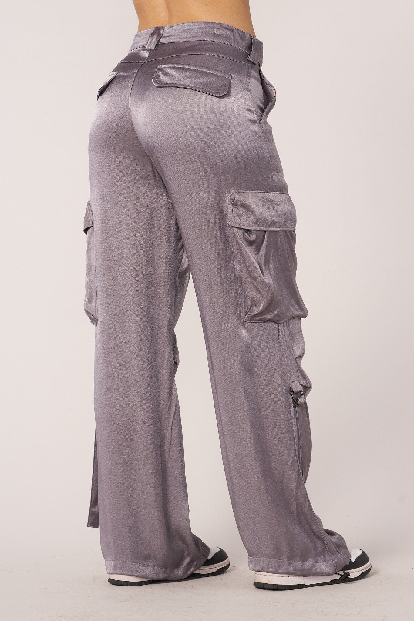 Side view of smooth operator pants highlighting the flattering fit