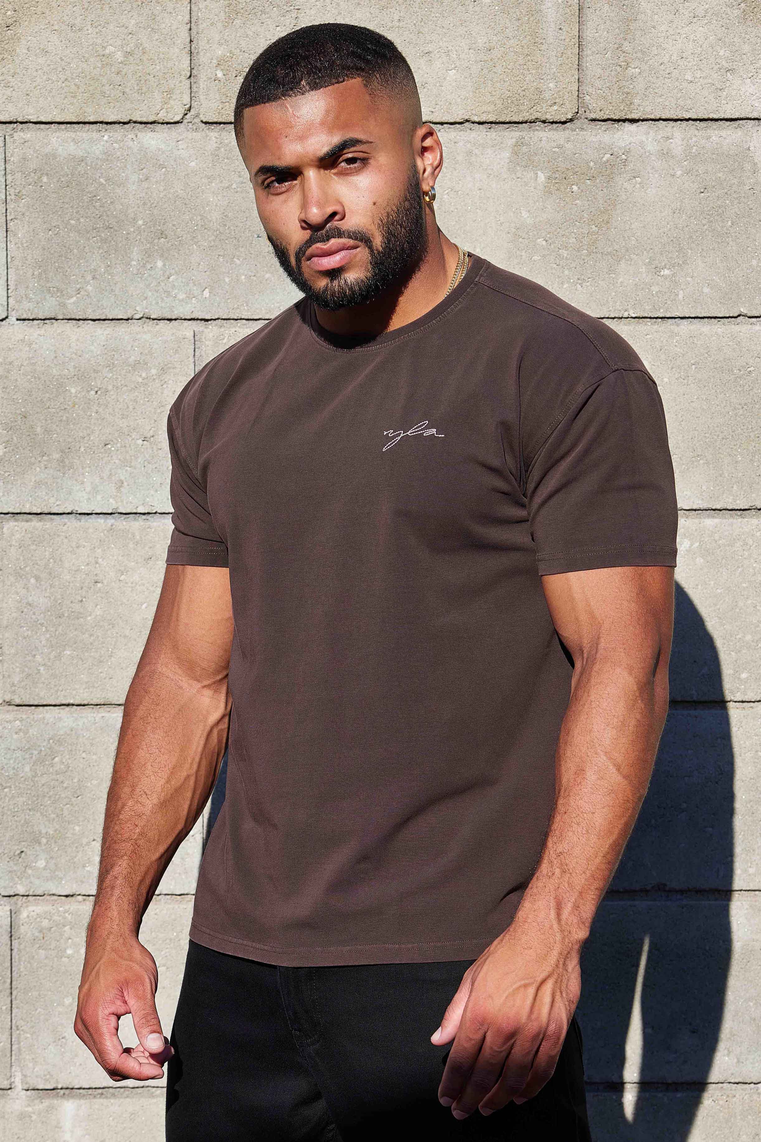 Back profile showing structure and tapered fit, ideal for urban fashion