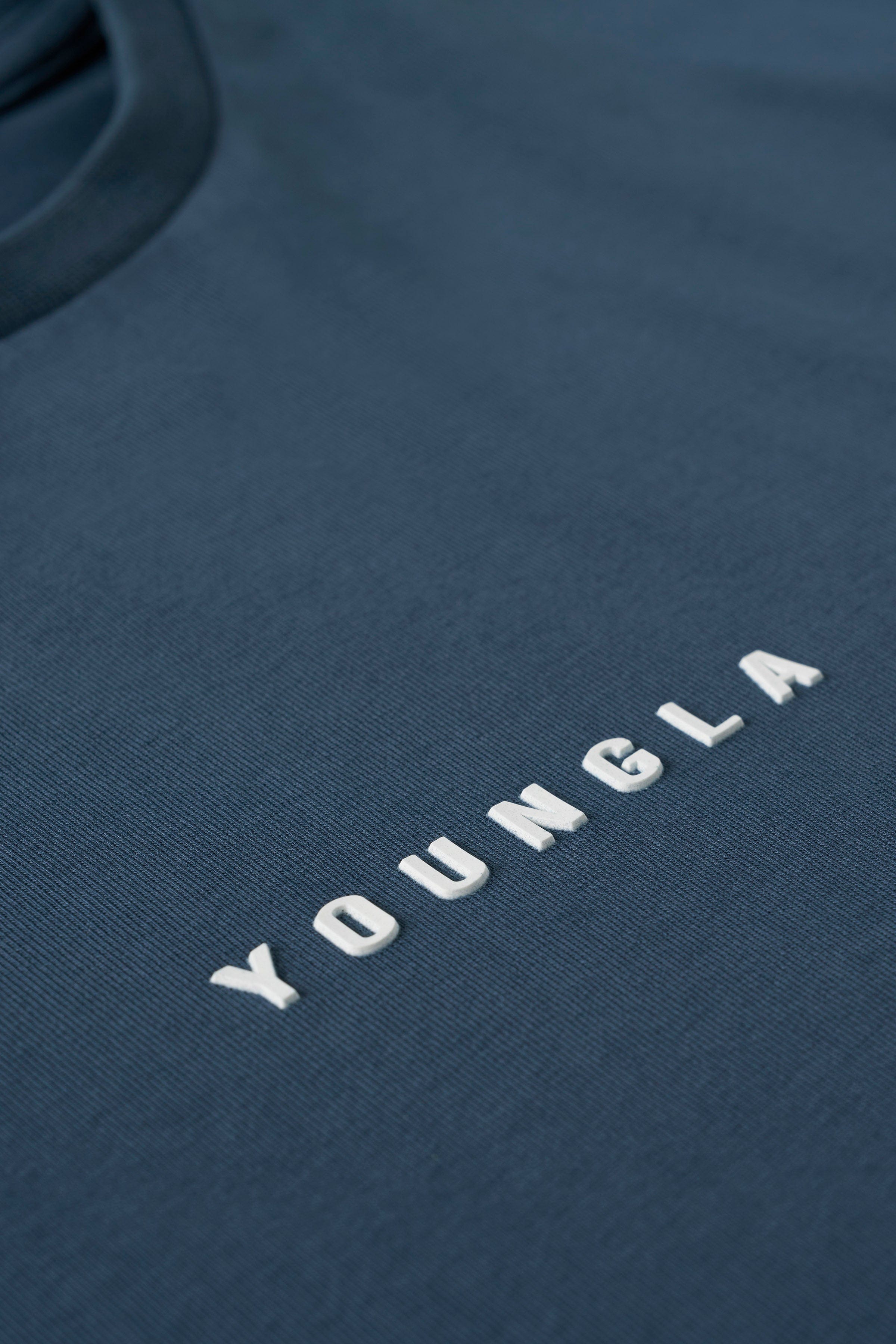 Close-up of the fabric and stitching of supersize tees, showing quality and softness