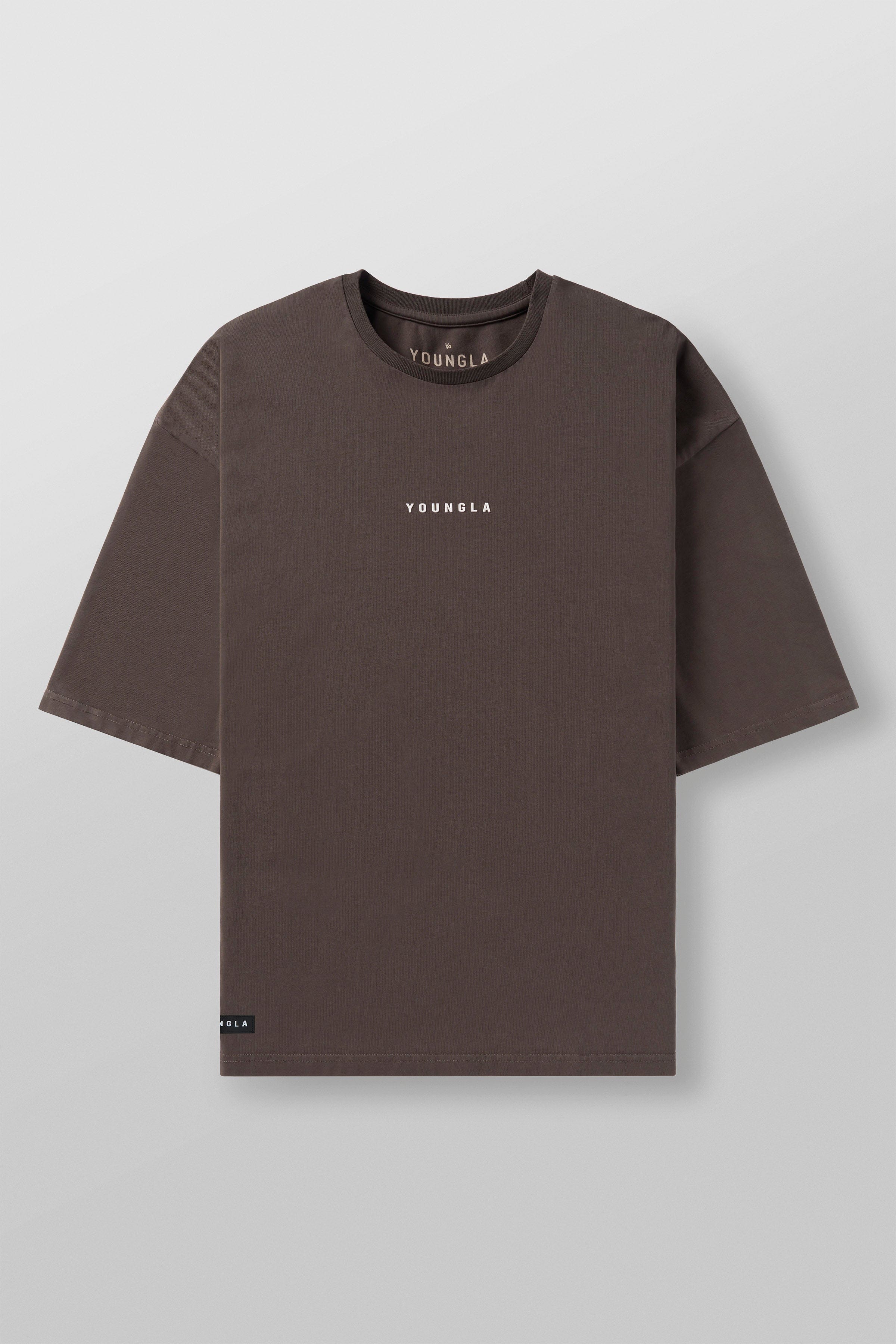 Close-up of the fabric and stitching of supersize tees, showing quality and softness