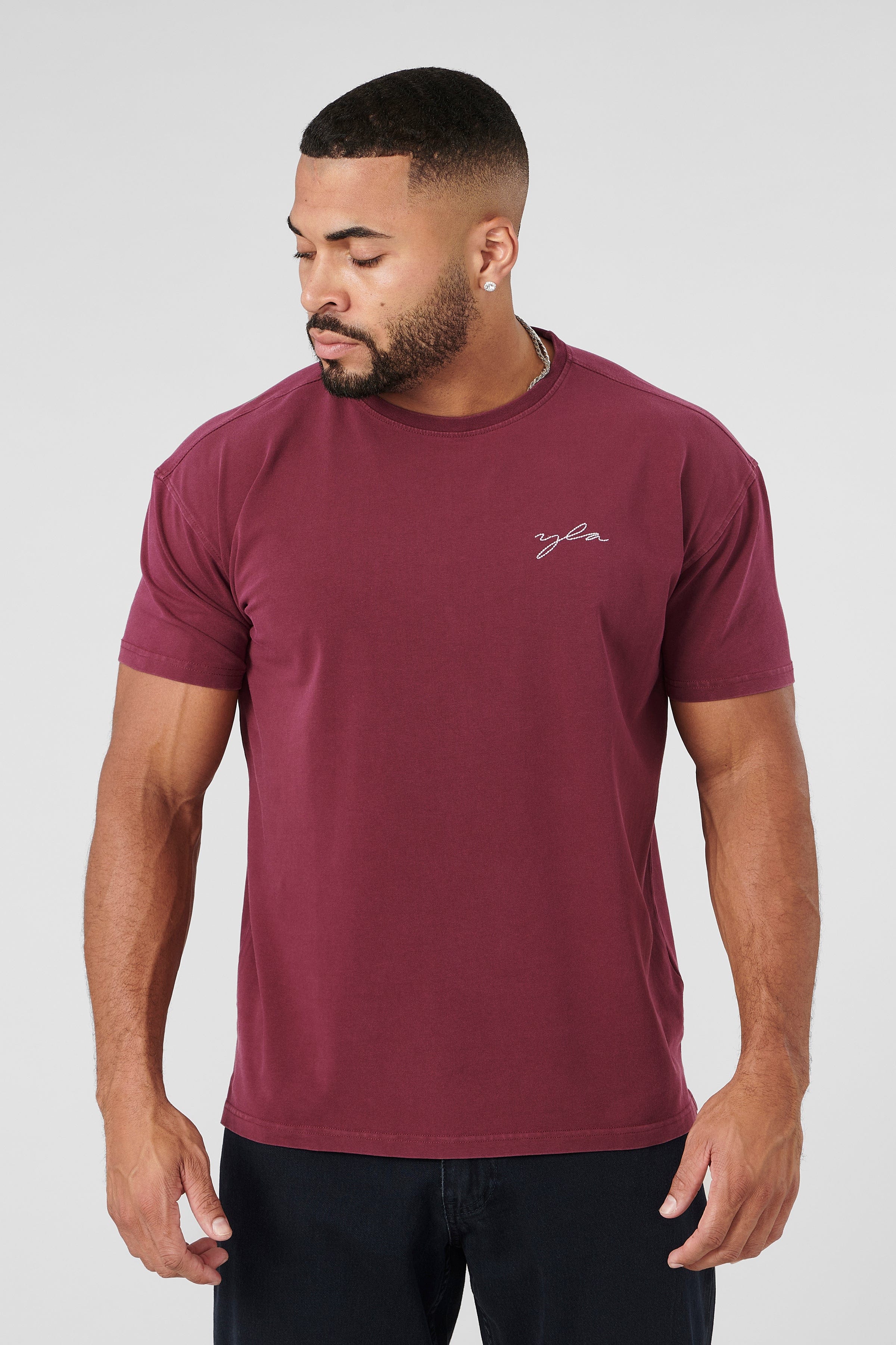 Back profile showing structure and tapered fit, ideal for urban fashion