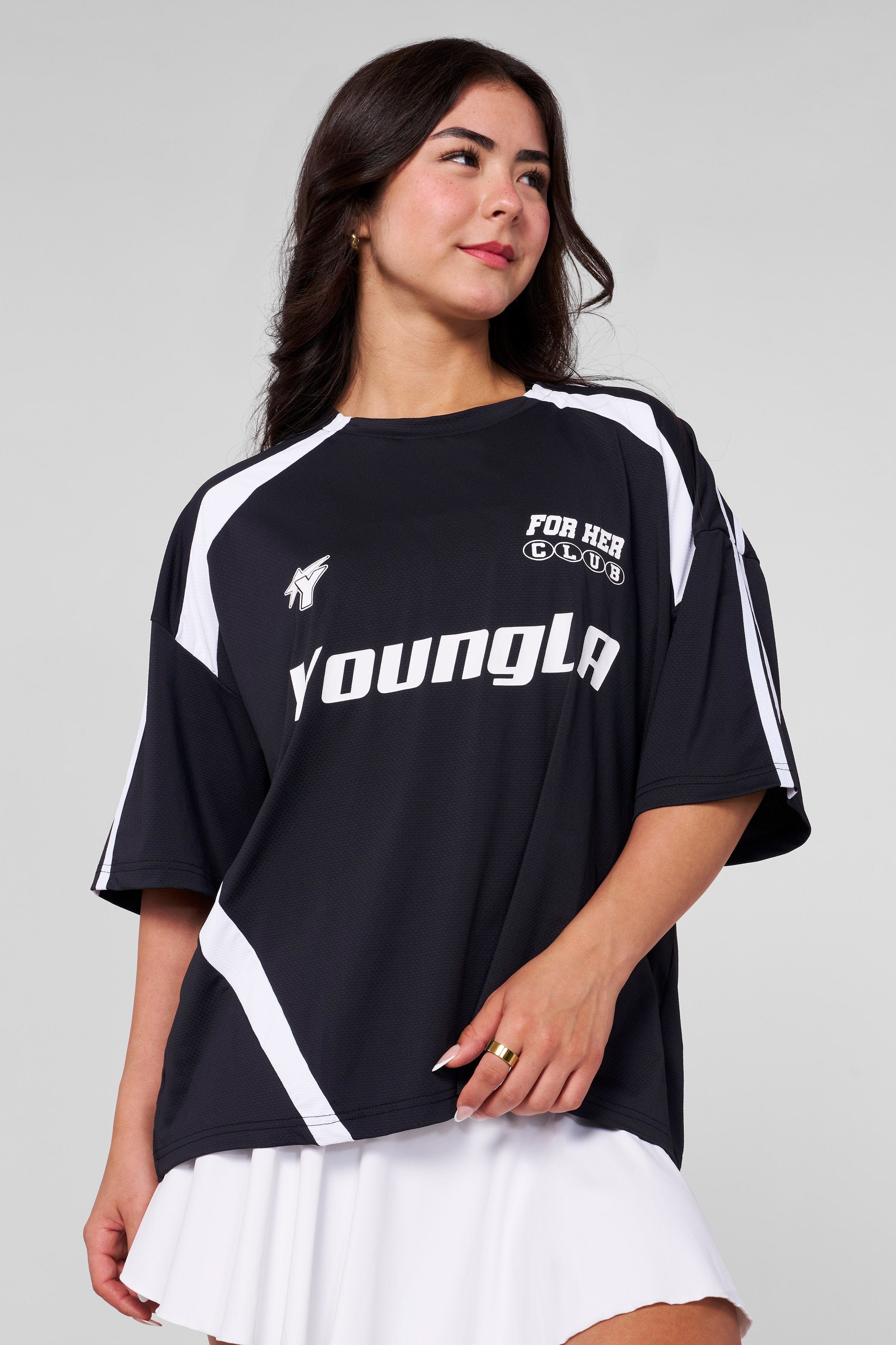 Flat-lay of summer football jersey showing breathable fabric texture