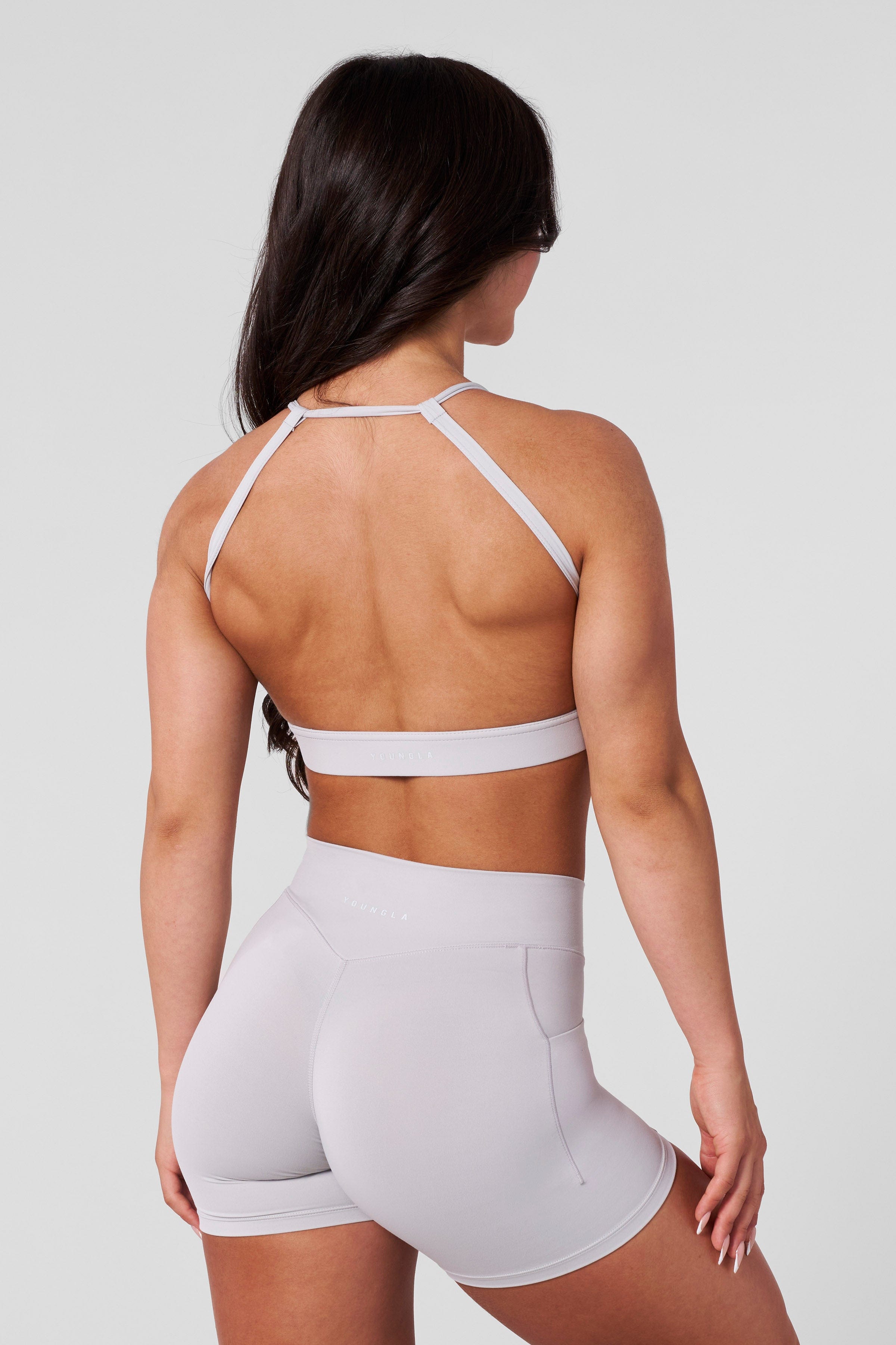 Front view of Nova high-impact sports bra showcasing its sleek design.