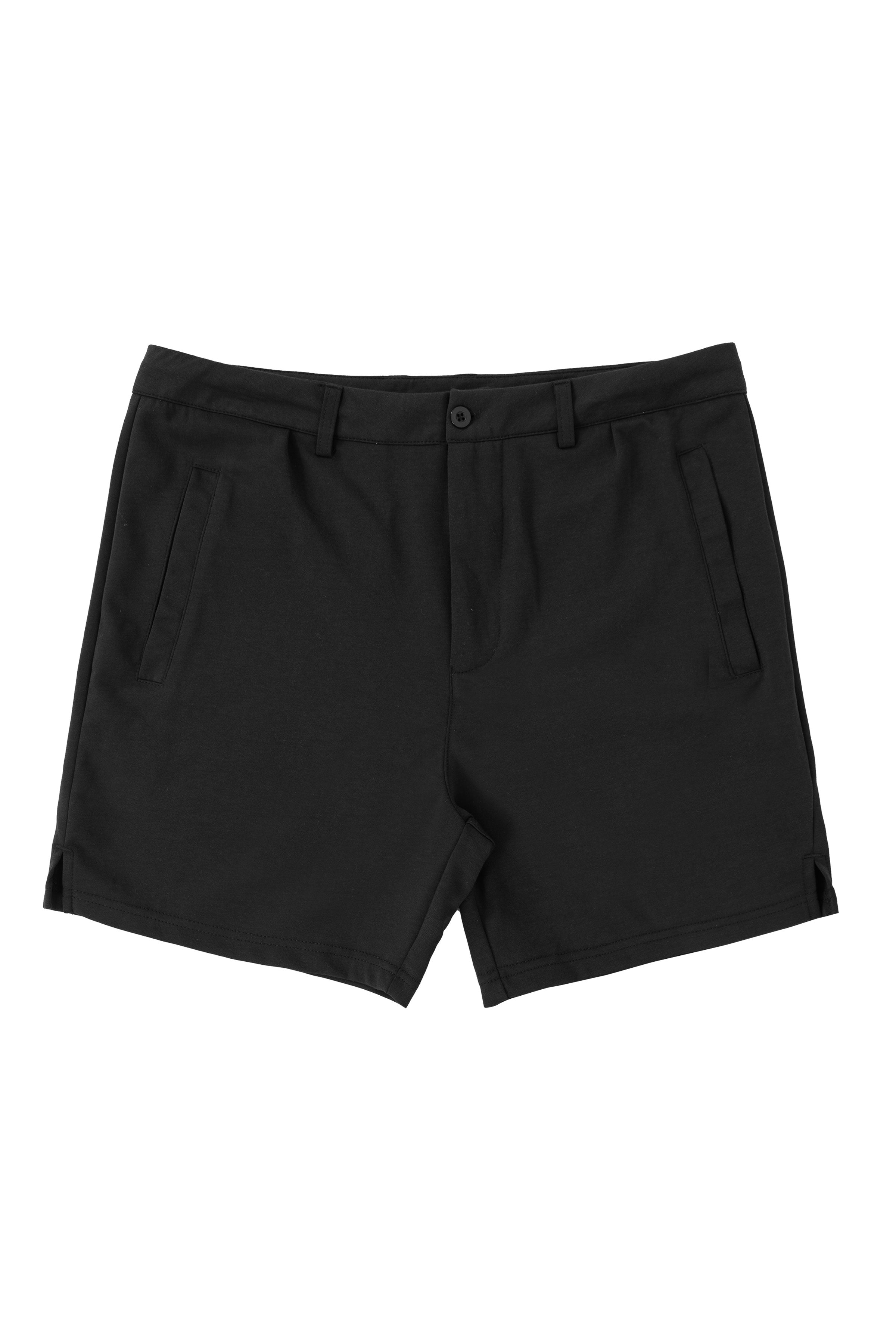 Close-up of chino shorts in various colors, showcasing stylish options.