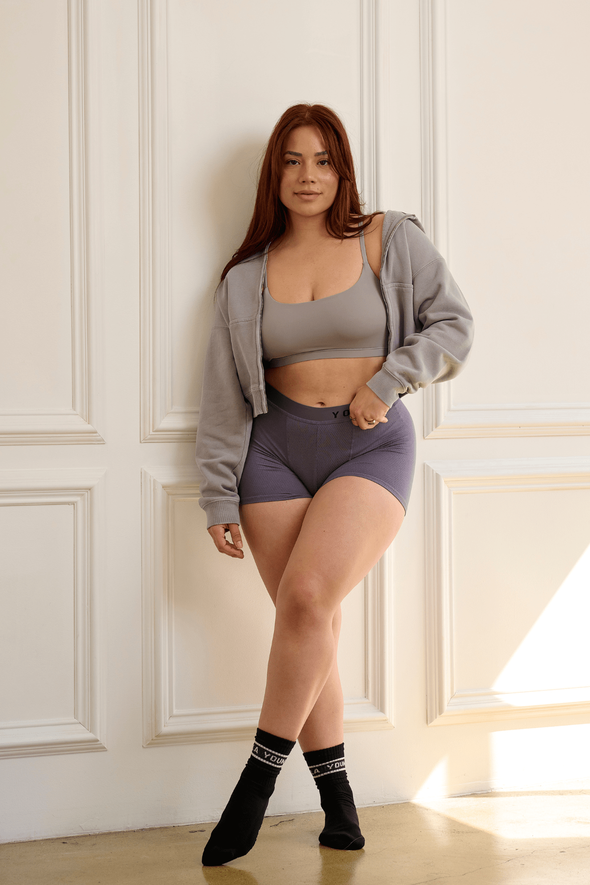 Close-up of the W601 bras adjustable straps and breathable fabric
