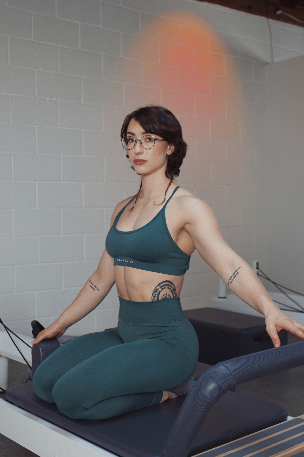 Close-up of seamless bra back strap design, perfect for active wear days