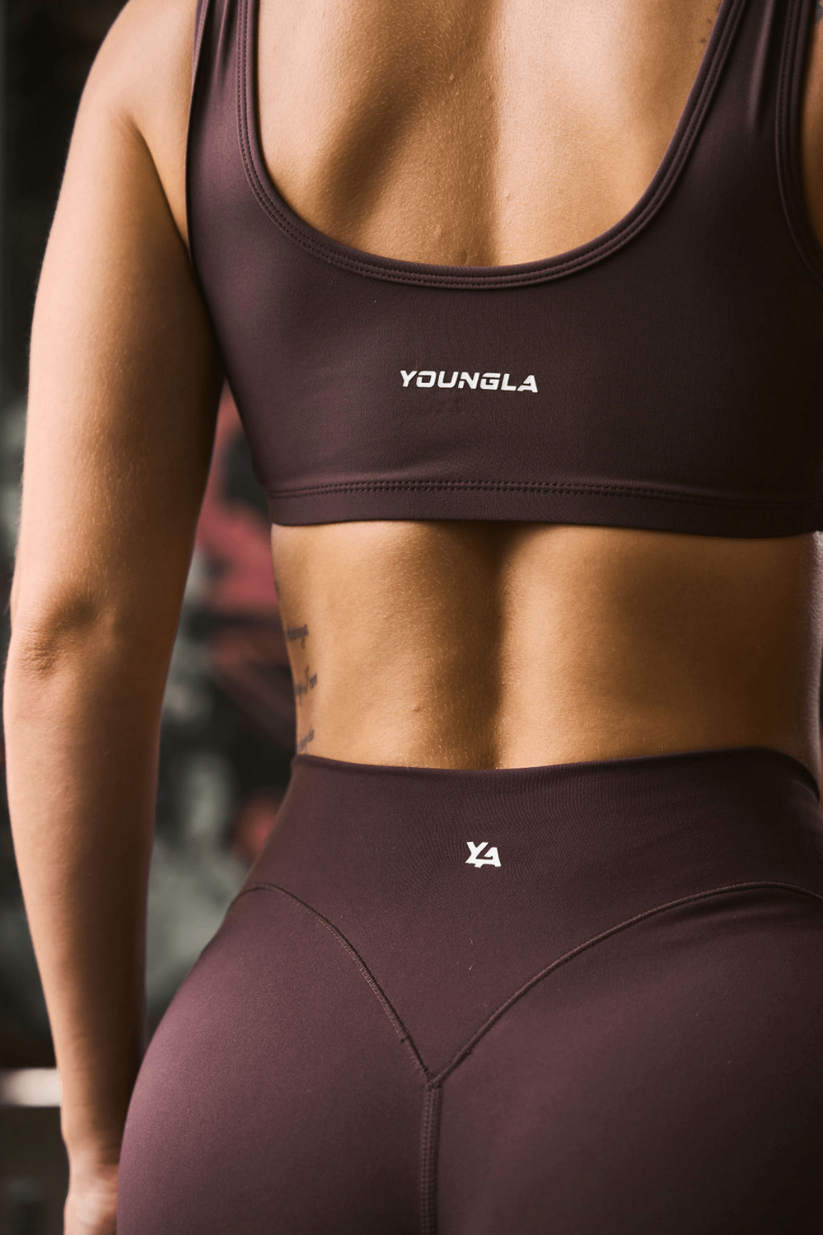 Color options for the Locked In Sports Bra with matching shorts for active women