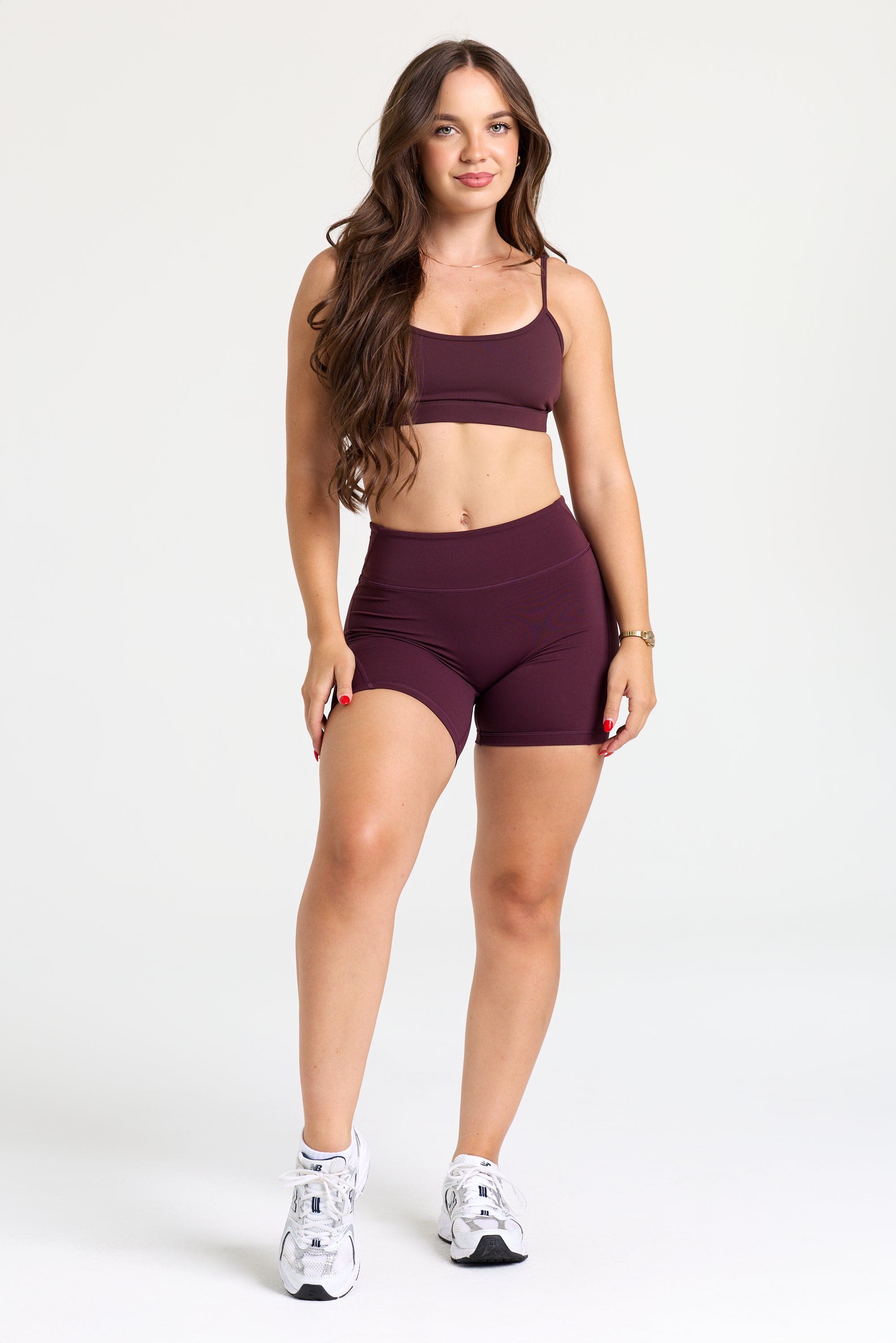Front view of W160 Legacy Flow Dri-Fit Shorts highlighting modern seam details
