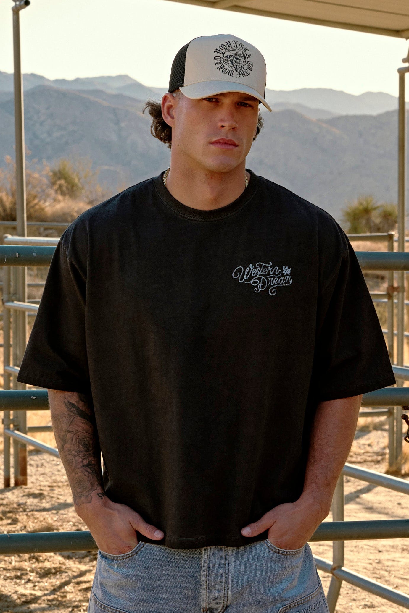 Close-up of vintage graphic tee highlighting cotton fabric texture.