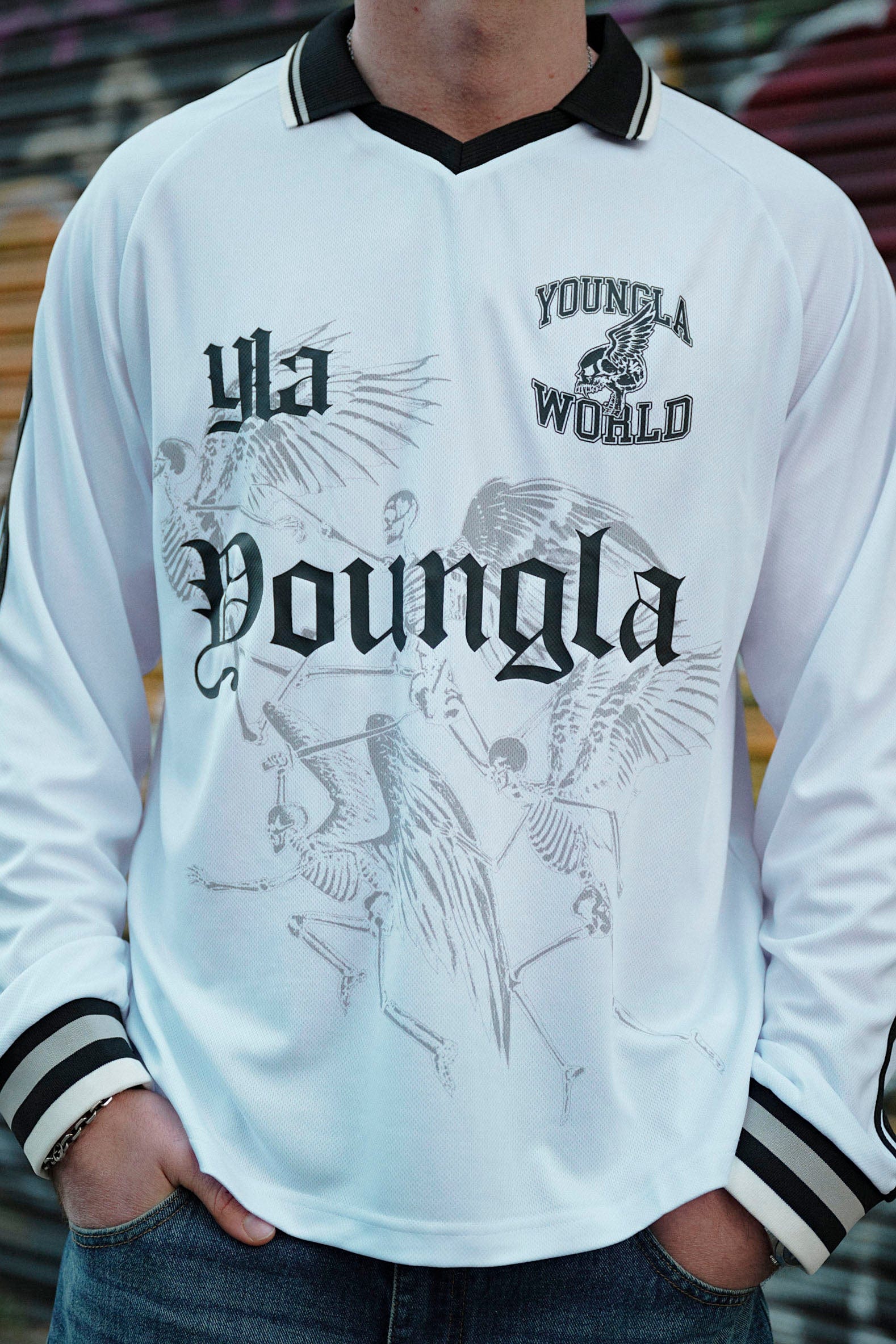 Eternal Soccer Jersey front view with bold graphics