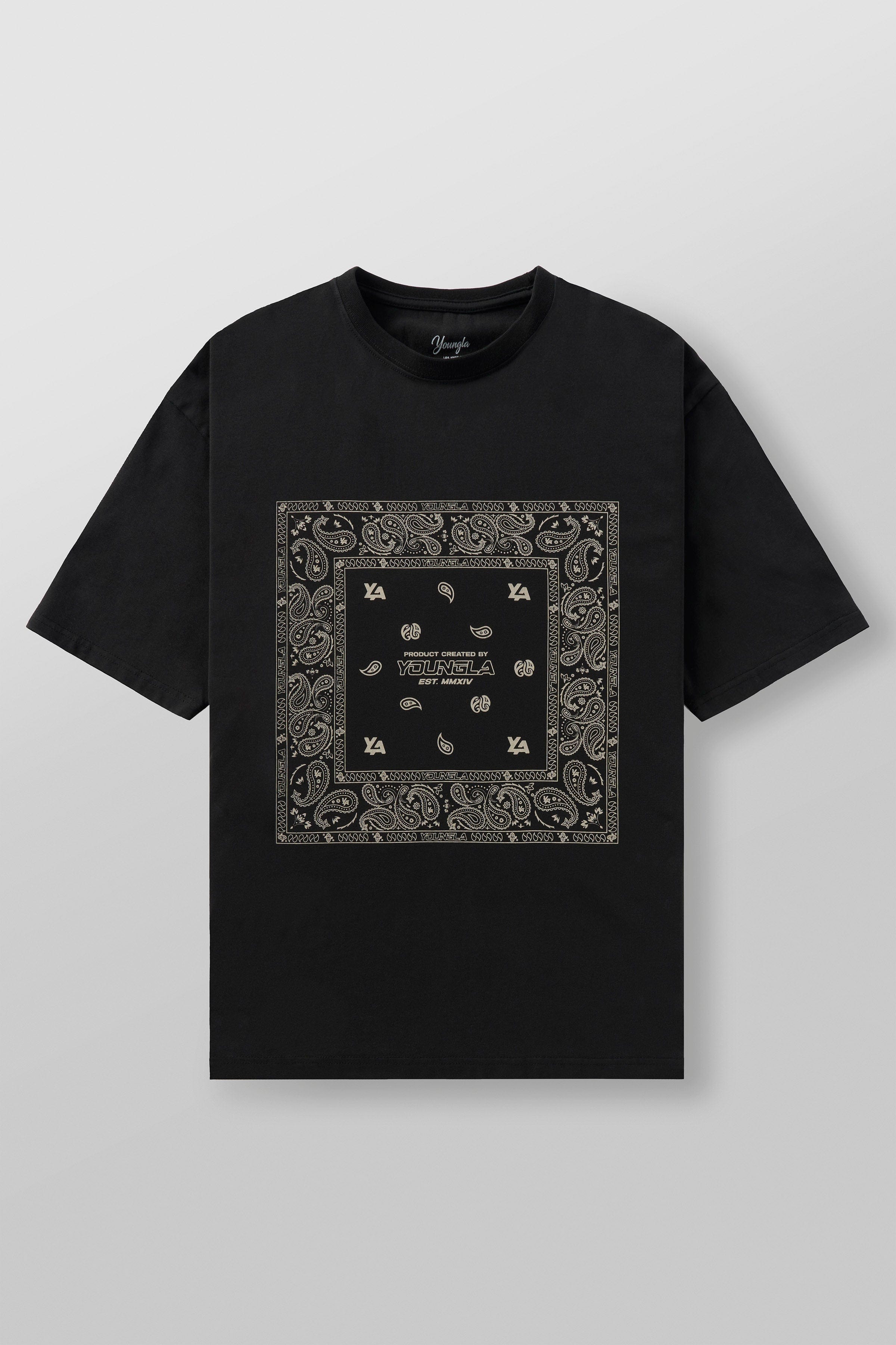 Side view showcasing the relaxed fit of the oversized t-shirt.