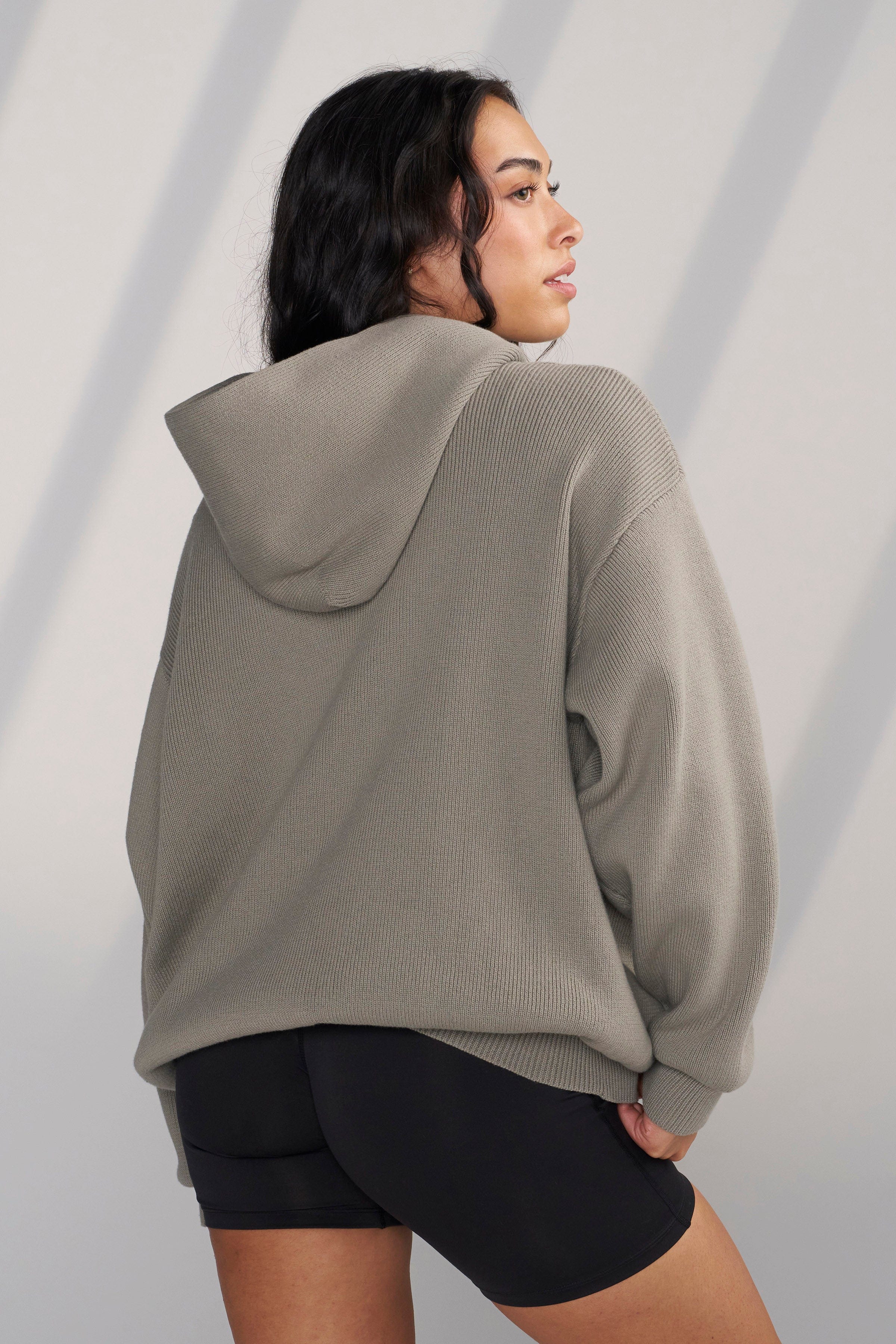 Front view of Bella Luxe womens hoodie, perfect for casual outings.